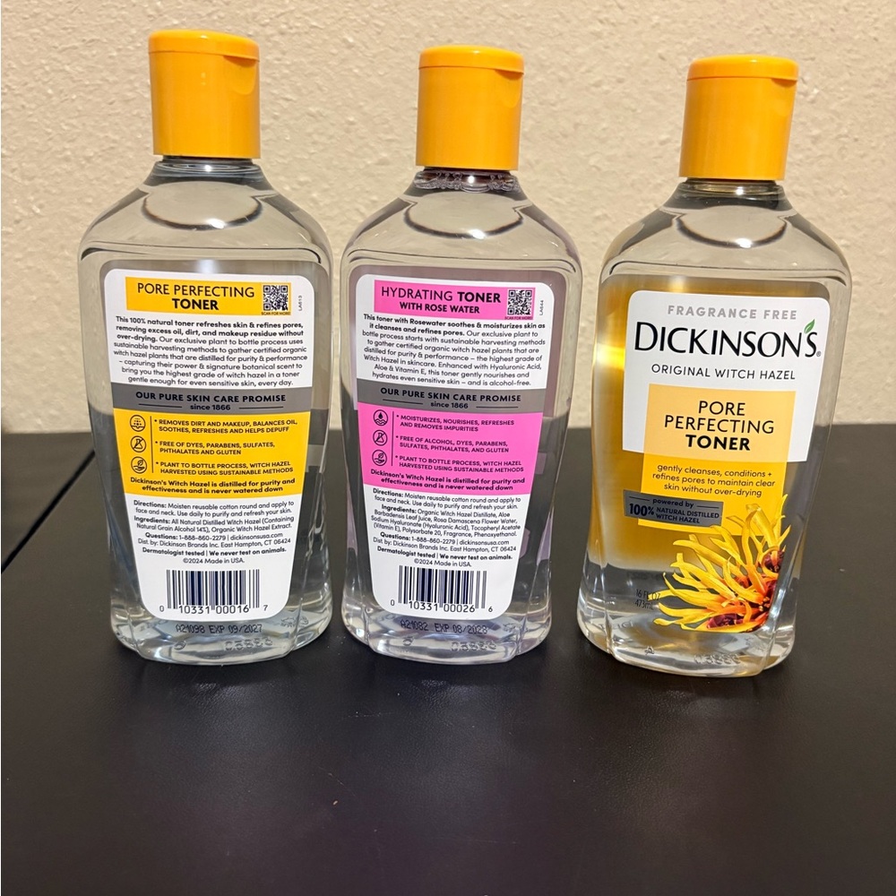 Pore Perfecting Toner Set - Yellow and Pink - Picture 2 of 4